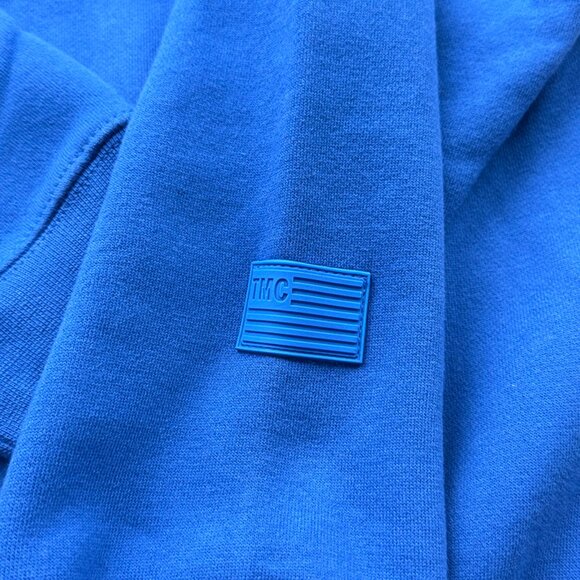 Fear of God ESSENTIALS x TMC Crenshaw Sweatshirt Blue - Picture 2 of 7